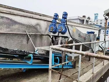 Wastewater Treatment Volute Sludge Dewatering Machine