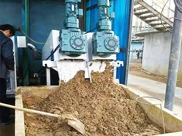 Volute Dewatering Screw Press for Wastewater Treatment