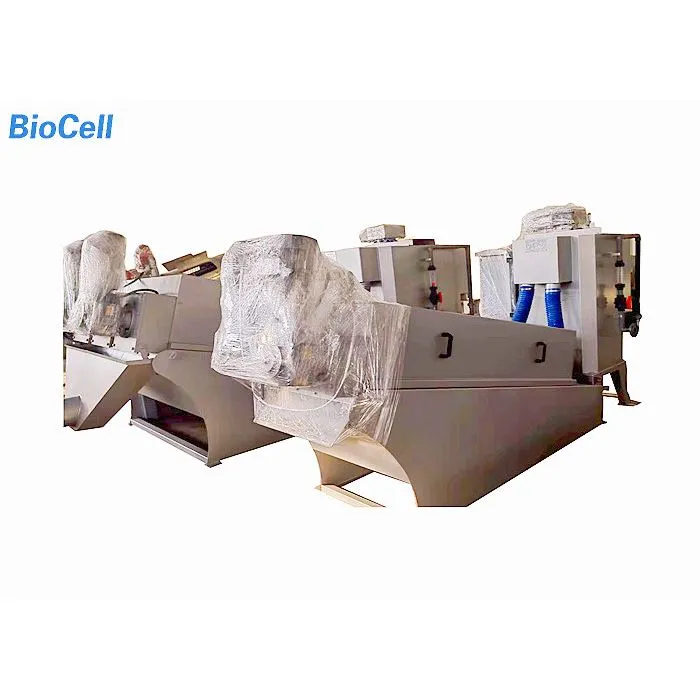Volute Sludge Concentration Dewatering Machine